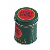 small round mint tin box