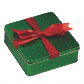 square cigarette gift tin box