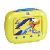 TV shaped lunch tin box