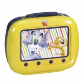 vivid TV shaped lunch tin