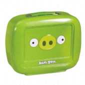 Printed TV shaped lunch tin box