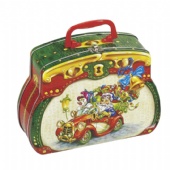 handbag shaped tin lunch box