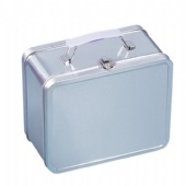 plain tin lunch box