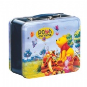 tin lunch box with handle