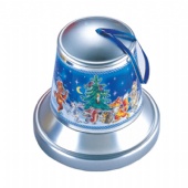 bell shaped tin chocolate box